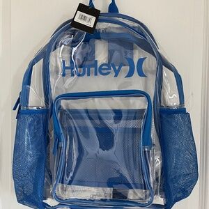 New Hurley Clear Backpack 15”